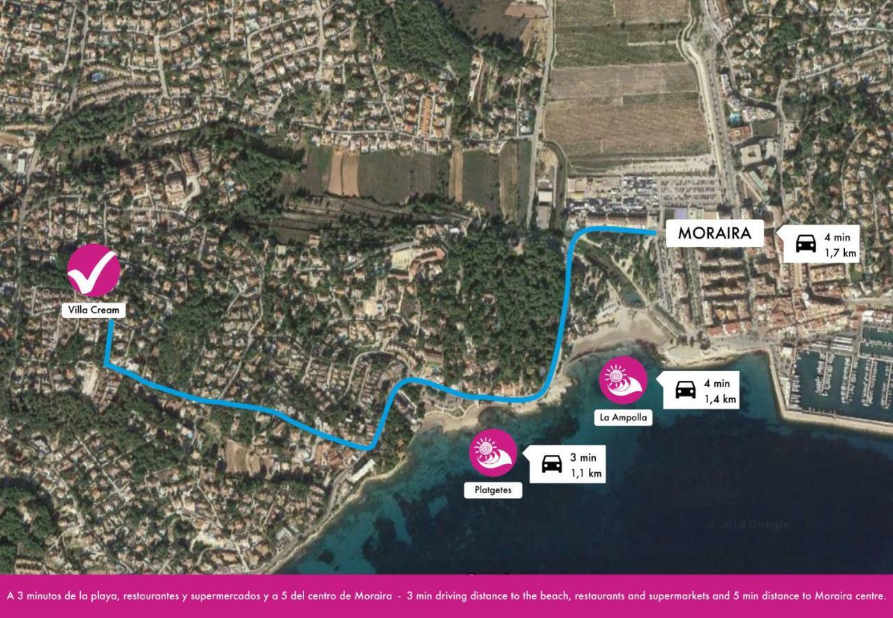 Villa Family Moraira Style Exterior photo